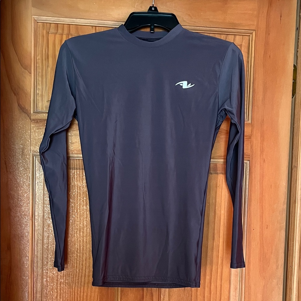 Navy Long Sleeve Swim Shirt